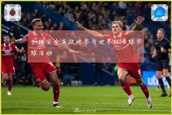 如何安全高效地参与世界杯滚球买球活动
